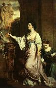 Sir Joshua Reynolds Lady Sarah Bunbury Sacrificing to the Graces china oil painting artist